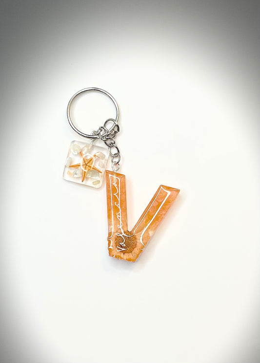 Classic Letter Keychain
