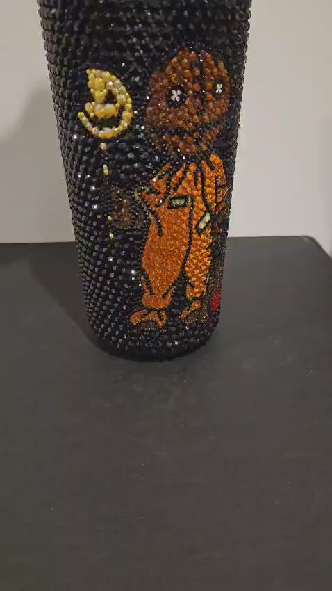 Custom Halloween Rhinestone Cup